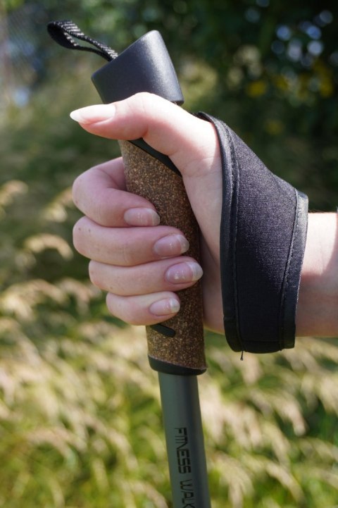 Kije Trekkingowe Regulowane Składane z Szybkozłączką KUBISPORT 145-72 cm