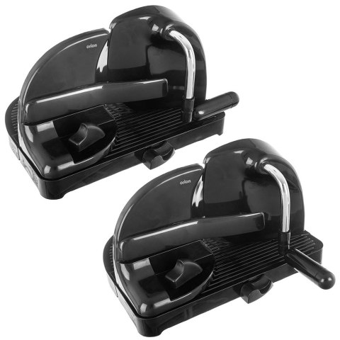 Krajalnica do Chleba Ręczna Mechaniczna Kompaktowa Czarna ORION 31x30x20 cm