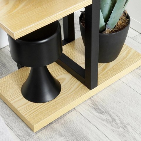 Kwietnik Stojak na Kwiaty 4-Poziomowy Kaskada Metalowy Loft VILDE 93 cm