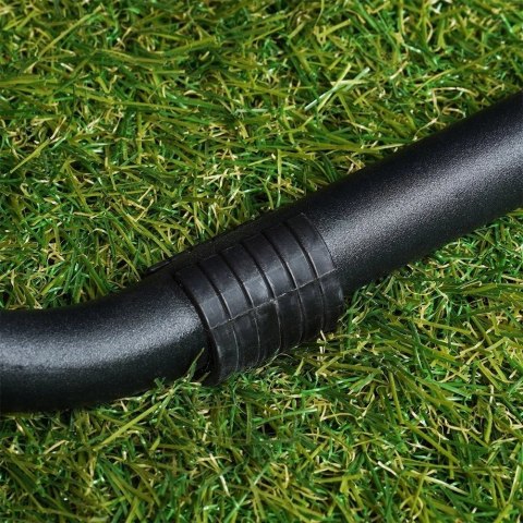 Leżak Ogrodowy Plażowy Składany z Zagłówkiem Poduszką Metalowy VILDE 110 Kg