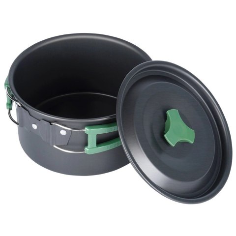 Naczynia turystyczne aluminiowe 750 / 900 ml / 1,65 l 3 el.