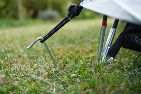 Namiot Turystyczny Kempingowy Kopułowy 3 Osobowy z Przedpokojem KUBISPORT