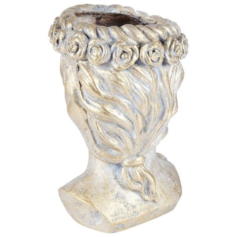 Osłonka na doniczkę złota głowa 33 cm