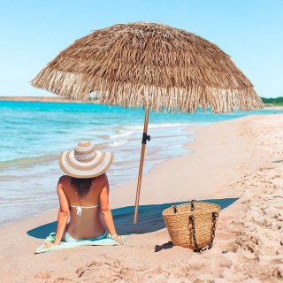 Parasol plażowy ogrodowy hawajski 120 cm