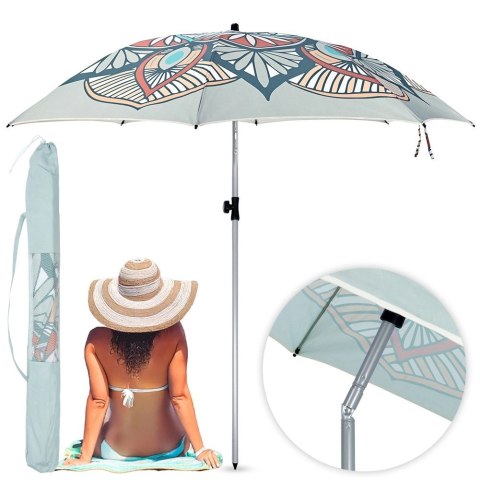 Parasol plażowy ogrodowy regulowany 180 cm