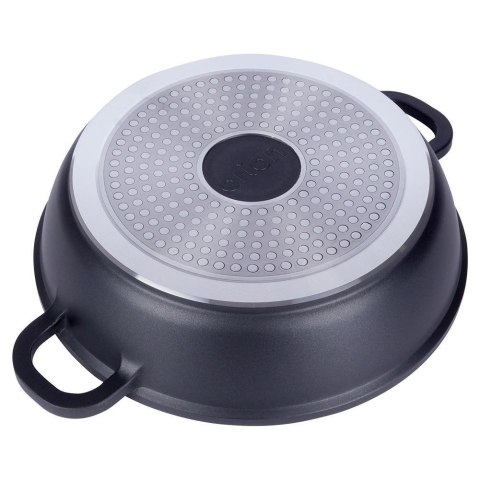 Patelnia Granitowa ze Szklaną Pokrywką Grande 24 cm