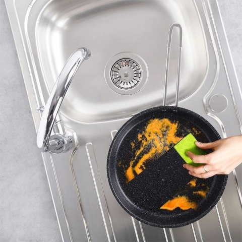 Patelnia Stalowa do Smażenia Nieprzywierająca Trwała GRANDE 26 cm