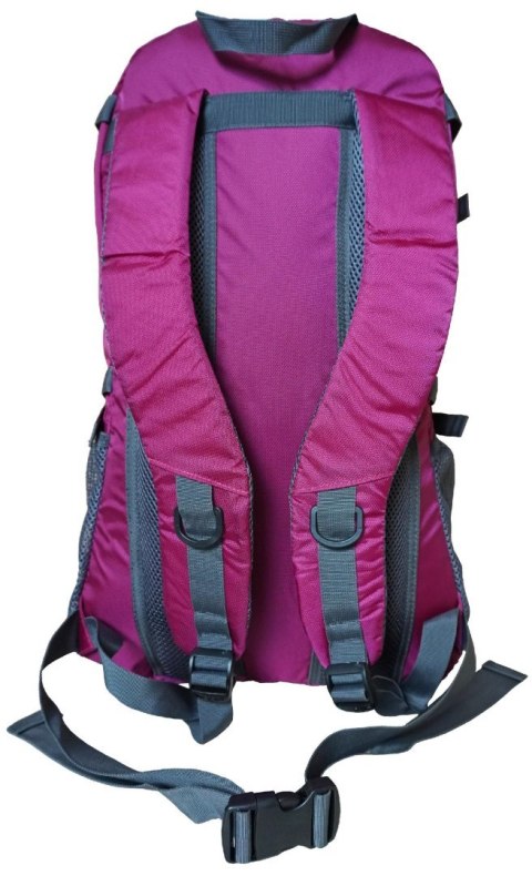 Plecak Turystyczny Sportowy Damski Duży Różowy Solidny KUBISPORT 40 L