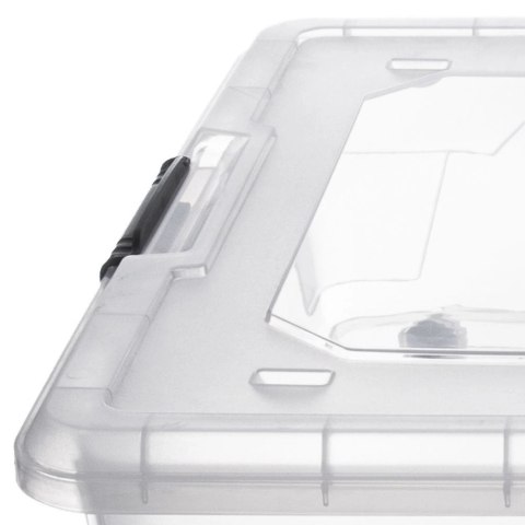 Pojemnik pod łóżko na kółkach niski XXL 50 l