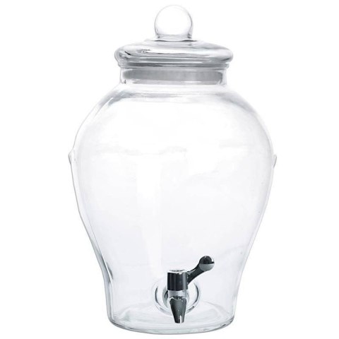 Słój słoik z kranikiem do napojów lemoniady 6,5 l