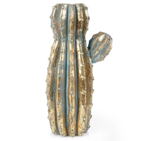 Wazon na Kwiaty Złoty Kaktus Ozdobny Dekoracyjny VILDE 41,5 cm