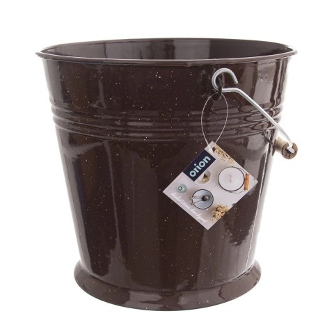 Wiadro do Żywności Stalowe Nierdzewne Brązowe ORION 10 L