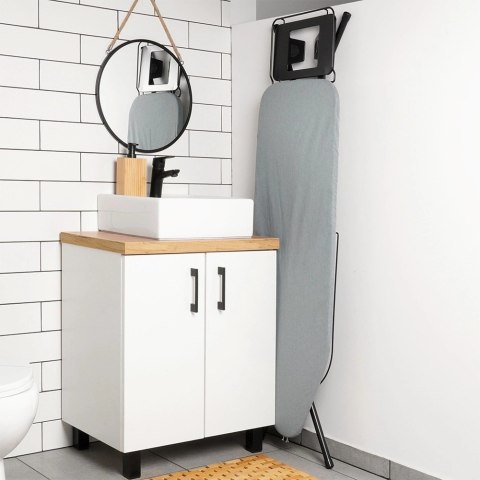 Zestaw Deska Rękawnik do Prasowania Szara Solidna VILDE 140 x 39 x 92 cm