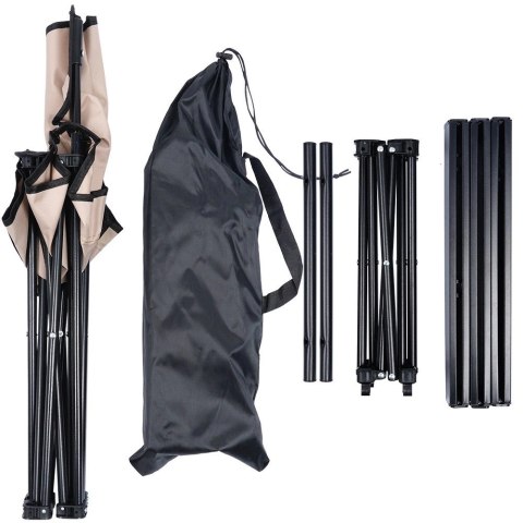 Zestaw Krzesła Turystyczne ze Stolikiem Składane Przenośne REDCLIFFS 3 el.