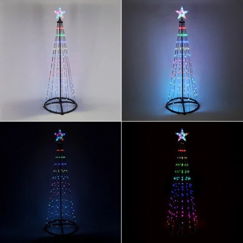 Choinka świecąca 370 LED, 210 cm