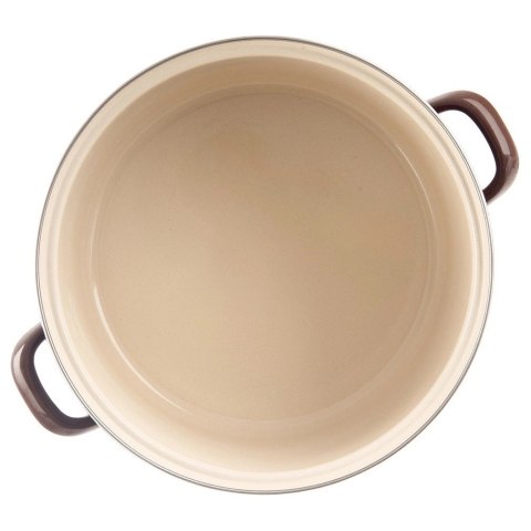 Garnek emaliowany BROWN 30 cm, 10 l