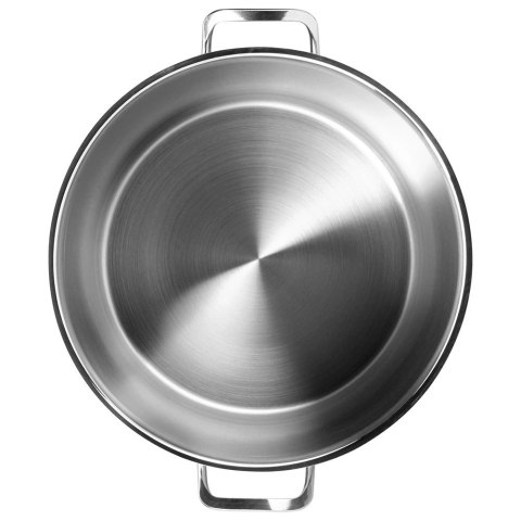 Garnek stalowy z pokrywką ANETT 30 cm, 18 l