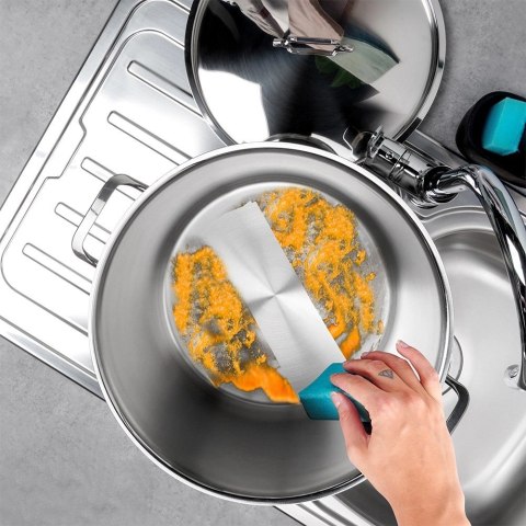 Garnek stalowy z pokrywką ANETT 30 cm, 18 l