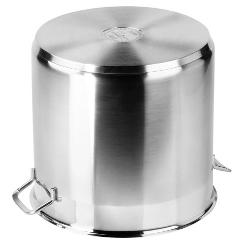 Garnek stalowy z pokrywką ANETT 30 cm, 18 l