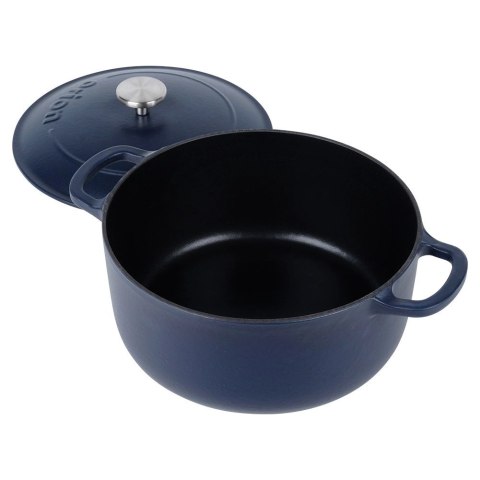 Garnek z pokrywką żeliwny emaliowany LITINA 26 cm, 5,2 l