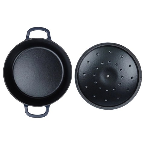 Garnek z pokrywką żeliwny emaliowany LITINA 26 cm, 5,2 l