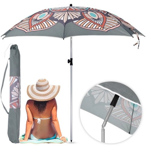 Parasol plażowy ogrodowy regulowany 180 cm