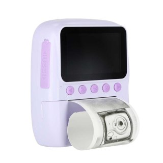 Aparat fotograficzny cyfrowy natychmiastowy 16x wkłady mazaki fioletowy