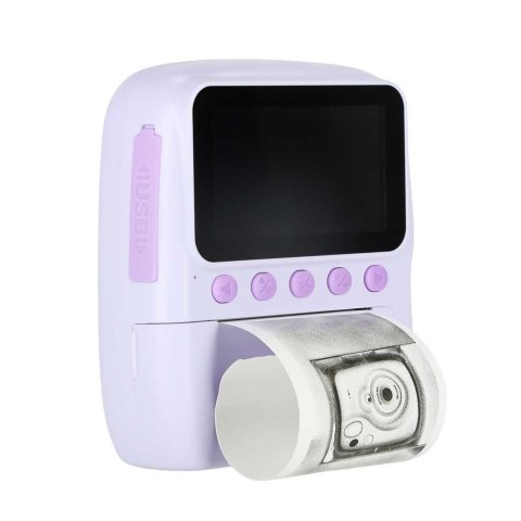 Aparat fotograficzny cyfrowy natychmiastowy 16x wkłady mazaki fioletowy