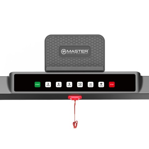 Bieżnia Domowa Składana do Chodzenia Biegania Solidna MASTER 144x76,5x127cm