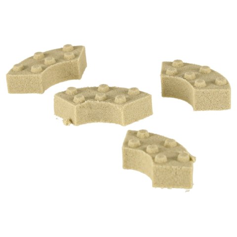 Piasek dla dzieci 1100g zamek pojazdy foremki figurki zestaw kreatywny