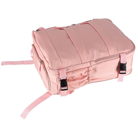 Plecak turystyczny kabinowy podróżny bagaż podręczny różowy 45x30 cm