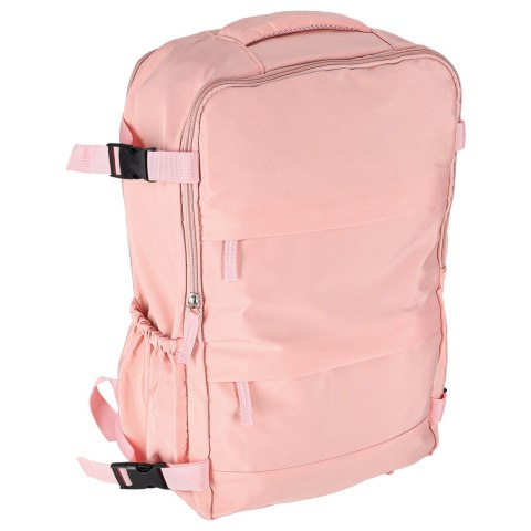 Plecak turystyczny kabinowy podróżny bagaż podręczny różowy 45x30 cm