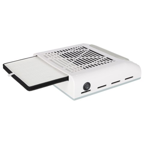 Pochłaniacz pyłu do paznokci manicure 80W filtr kasetowy bezworkowy