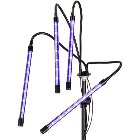 Lampa do roślin LED uprawy wzrostu panel na statywie 4x80LED