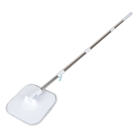 Mop obrotowy prostokątny płaski rotacyjny czysta brudna woda wyciskacz