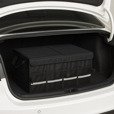 Organizer do bagażnika duża torba do samochodu z odblaskami