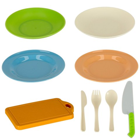 Warzywa do krojenia zlew wózek zakupy garnki zestaw AGD 54 el